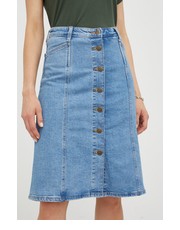 Spódnica spódnica jeansowa midi rozkloszowana - Answear.com Lee