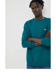 Bluza męska bluza bawełniana męska kolor zielony gładka - Answear.com Lee