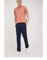 Spodnie męskie spodnie męskie kolor granatowy w fasonie chinos - Answear.com Lee