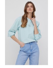 Bluza bluza bawełniana damska  gładka - Answear.com Lee