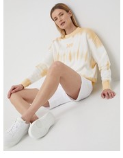 Bluza bluza bawełniana damska kolor beżowy z nadrukiem - Answear.com Lee