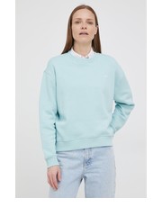 Bluza bluza bawełniana damska kolor zielony gładka - Answear.com Lee