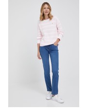Jeansy jeansy MARION STRAIGHT MID ADA damskie medium waist - Answear.com Lee