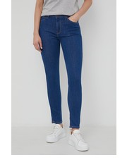 Jeansy jeansy SCARLETT HIGH DARK ZURI damskie medium waist - Answear.com Lee