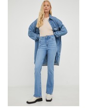 Jeansy jeansy Breese Boot Partly Cloudy damskie high waist - Answear.com Lee