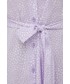 Sukienka Vila sukienka kolor fioletowy mini rozkloszowana
