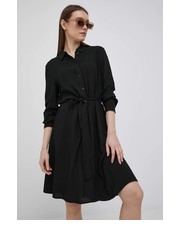 Sukienka sukienka kolor czarny mini rozkloszowana - Answear.com Vila