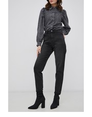 Jeansy Jeansy damskie high waist - Answear.com Vila