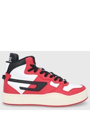 Sneakersy męskie Buty kolor czerwony - Answear.com Diesel