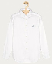 Koszula - Koszula bawełniana dziecięca 134-176 cm - Answear.com Polo Ralph Lauren