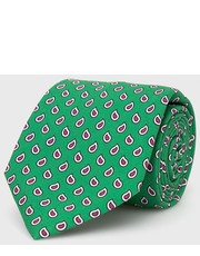 Krawat krawat jedwabny kolor zielony - Answear.com Polo Ralph Lauren