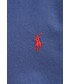 Koszula męska Polo Ralph Lauren koszula bawełniana męska kolor granatowy slim z kołnierzykiem button-down