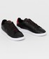Sneakersy męskie Polo Ralph Lauren Buty skórzane kolor czarny