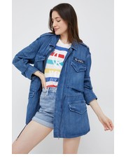 Kurtka kurtka jeansowa damska przejściowa oversize - Answear.com Polo Ralph Lauren