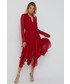 Sukienka Polo Ralph Lauren sukienka kolor czerwony mini rozkloszowana