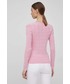 Sweter Polo Ralph Lauren sweter bawełniany damski kolor różowy