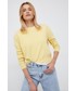 Sweter Polo Ralph Lauren sweter wełniany damski kolor żółty lekki