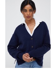 Sweter sweter wełniany damski kolor granatowy lekki - Answear.com Polo Ralph Lauren