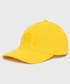Czapka Polo Ralph Lauren czapka kolor żółty gładka