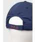 Czapka Polo Ralph Lauren czapka kolor granatowy gładka