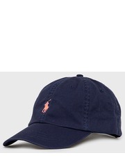 Czapka czapka bawełniana kolor granatowy z aplikacją - Answear.com Polo Ralph Lauren