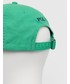 Czapka Polo Ralph Lauren czapka bawełniana kolor zielony z aplikacją