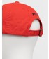 Czapka Polo Ralph Lauren czapka bawełniana kolor czerwony z aplikacją