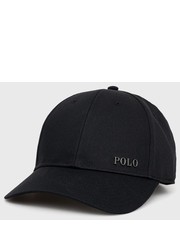 Czapka czapka kolor czarny gładka - Answear.com Polo Ralph Lauren