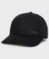 Czapka Polo Ralph Lauren czapka kolor czarny gładka