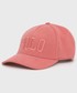 Czapka Polo Ralph Lauren czapka kolor różowy z aplikacją