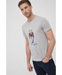 T-shirt - koszulka męska Polo Ralph Lauren T-shirt bawełniany kolor szary melanżowy