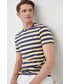 T-shirt - koszulka męska Polo Ralph Lauren t-shirt bawełniany kolor żółty wzorzysty