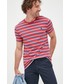 T-shirt - koszulka męska Polo Ralph Lauren t-shirt bawełniany kolor czerwony wzorzysty