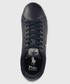 Buty sportowe Polo Ralph Lauren sneakersy skórzane HRT CT II kolor granatowy
