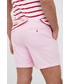 Krótkie spodenki męskie Polo Ralph Lauren szorty bawełniane męskie kolor różowy