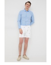 Krótkie spodenki męskie szorty męskie kolor biały - Answear.com Polo Ralph Lauren