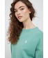 Bluza Polo Ralph Lauren bluza damska kolor zielony gładka