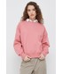 Bluza Polo Ralph Lauren bluza bawełniana damska kolor różowy z aplikacją