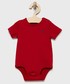 Odzież dziecięca Polo Ralph Lauren body bawełniane niemowlęce kolor czerwony