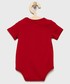 Odzież dziecięca Polo Ralph Lauren body bawełniane niemowlęce kolor czerwony