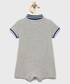 Odzież dziecięca Polo Ralph Lauren body bawełniane niemowlęce kolor szary