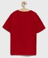 Koszulka Polo Ralph Lauren t-shirt bawełniany dziecięcy kolor czerwony gładki