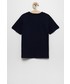 Koszulka Polo Ralph Lauren t-shirt bawełniany dziecięcy kolor granatowy z nadrukiem