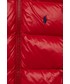 Kurtki Polo Ralph Lauren Kurtka puchowa dziecięca kolor czerwony