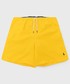 Spodnie Polo Ralph Lauren szorty kąpielowe dziecięce kolor żółty