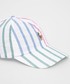 Czapka dziecięca Polo Ralph Lauren czapka bawełniana dziecięca kolor biały wzorzysta
