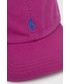 Czapka dziecięca Polo Ralph Lauren czapka bawełniana dziecięca kolor różowy gładka