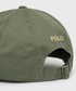 Czapka dziecięca Polo Ralph Lauren czapka bawełniana kolor zielony gładka