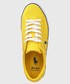 Trampki męskie Polo Ralph Lauren tenisówki SAYER męskie kolor żółty