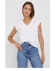 Bluzka t-shirt bawełniany kolor biały - Answear.com G-Star Raw